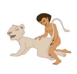 anthro dreamworks father_of_the_pride feline female human interspecies kate lion male sex straight the_giant_hamster