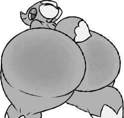 big_ass bubble_butt fennekin furry huge_ass playbonnie3 pokémon_(species) pokemon pokemon_(species) tagme thick_thighs wide_hips