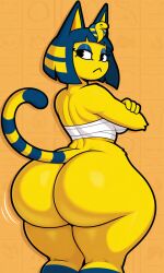 ankha from animal crossing