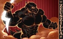 anthro anthro_only bara buff furry furry_only gay godzilla godzilla_(series) hercules_(disney) hunk male male_focus male_only mixterart muscular muscular_male scalie scalie_only solo solo_anthro solo_focus solo_male tagme zeus zeuszilla