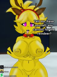 chica (cally3d) from christmas by cally3d