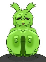 atlyss beat_banger breasts happy happy_sex loop paizuri precum ranbutalsoran see-through see-through_body slime_(atlyss) slime_girl translucent_body transparent_body zoologist_beat_banger