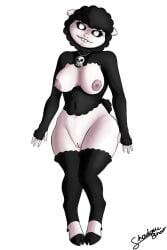 anthro anthro_on_anthro anthro_only baba_chops baba_chops_(poppy_playtime) black_hair black_sheep black_wool breasts critters_(poppy_playtime) digital_art furry_only mob_entertainment nightmare_critters no_human no_humans nsfw nude_female poppy_playtime poppy_playtime_(chapter_4) pussy sex sheep sheeps smiling_critters tagme the_shadowbhor white_body white_fur white_skin wool_(fur)