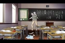 animated black_hair hentai hetero_sex heterosexual kansen_(series) kansen_sodom older_male pale-skinned_female sex shion_(animation_studio) sole_female sole_male sound standing_sex straight tagme teacher teacher_and_student video