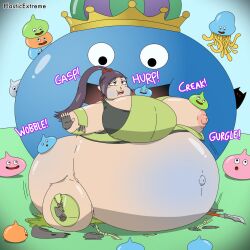 1girls ass_expansion belly_expansion breast_expansion bubble_slime color_showing_through_skin colored dragon_quest dragon_quest_xi female full_body_inflation healslime immobile inflation jade_(dq11) king_slime_(dragon_quest) metal_slime nipple_slip obese pink_slime_(dragon_quest) plasticextreme she-slime slime_(dragon_quest) slime_inflation slime_stack tagme