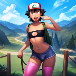 satoshi (pokemon) from pokemon by sustaco
