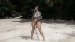 3d alternate_body_type alternate_costume animated beach curvy_figure street_fighter street_fighter_6 tagme vamtimbo video virt-a-mate virtamate voluptuous_female