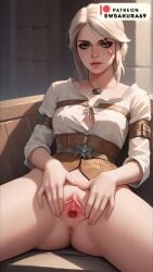 ciri from the witcher (series) by swsakura69