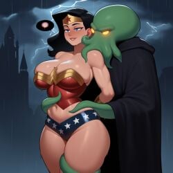 ai_generated diana_prince tentaclebondage tentaclemonster wonder_woman wonder_woman_(series)
