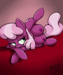 big_crotchboobs cheerilee_(mlp) crotchboob crotchboobs cutie_mark earth_pony equine female female_only friendship_is_magic fur half-closed_eyes killryde my_little_pony pony solo