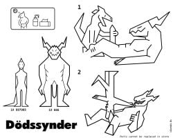 ambiguous_gender anthro assembly demon dragon duo fellatio hexadec hi_res humor ikea instruction joke lizard male mythological_creature mythological_scalie mythology oral penile positioning reptile scalie sex