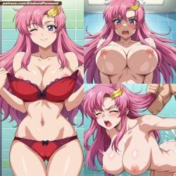 ai_generated aindroidparanoid ass bath bathroom big_ass big_breasts big_butt bouncing_ass bouncing_breasts censored completely_naked completely_nude cowgirl_position gundam gundam_seed hairclip hard_sex huge_breasts huge_cock lacus_clyne large_breasts large_penis long_hair motion_lines naked nipples nude penetration penis pink_hair purple_eyes pussy sex shower showering speed_lines spread_legs stable_diffusion vaginal_penetration wet wet_body