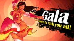 animated ass big_ass big_butt black_hair carmessi dark-skinned_female dark_skin gala gala_(carmessi) huge_ass super_smash_bros. thick_thighs wide_hips