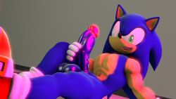 3d 3d_(artwork) balls big_penis digital_media_(artwork) genitals male non-human non-human_only penis pink_lighting sega solo sonic_(series) sonic_the_hedgehog sonic_the_hedgehog_(series) toony_face