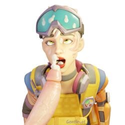 ahe_gao big_penis carey_(fortnite) choker clothed clothed_female clothing cum cum_in_mouth cum_on_face cumshot cumshot_in_mouth cumshot_on_face facepaint fortnite fortnite:_save_the_world fully_clothed fully_clothed_female gentlecat goggles goggles_on_head huge_cock huge_penis looking_up mouth_open penis tagme