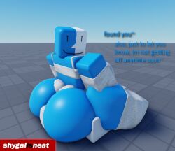 1boy 1female 1girls 1male 3d ass ass_smothering big_ass big_breasts facesitting female male massive_ass massive_breasts roblox roblox_studio robloxian shygalisneat smothering smothering_ass tagme thick_thighs