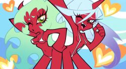 kneesocks daemon from panty & stocking with garterbelt by hiroyuki imaishi