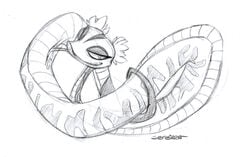 dreamworks female feral kung_fu_panda master_viper masturbation monochrome pussy scalie sefeiren viper_(species)