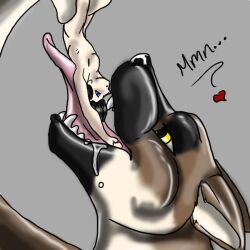 anthro canine consensual german_shepherd human soft vore vore_show willing willing_prey willing_vore