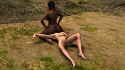 3d acarobasito amazon completely_naked completely_naked_female completely_naked_male completely_nude completely_nude_female completely_nude_male dark_skin facesitting femdom malesub nude uncensored