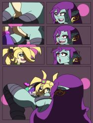 fisting plink_(shantae) pussy_juice seer_dance_shantae shantae shantae_(character) shantae_and_the_seven_sirens