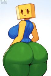 1girls ai_generated ass ass_focus back back_view big_ass big_boob big_boobies big_booty big_breasts big_butt big_hips big_legs big_thighs big_titties block_head blue_shirt booty booty_focus breasts butt_bigger_than_head butt_bigger_than_torso butt_focus curvaceous curvaceous_female curvaceous_figure curves curvy curvy_body curvy_female curvy_figure curvy_hips dot_eyes eyelashes female female_focus female_only figurehead girl girl_focus girl_only girl_solo green_pants guest_(roblox) gyat gyatt huge_ass huge_butt huge_hips huge_thighs legs noob noob_(roblox) pants roblox roblox_avatar roblox_game roblox_studio robloxian shirt small_waist smile smiling smiling_at_viewer standing thicc thicc_ass thicc_thighs thick thick_ass thick_butt thick_hips thick_legs thick_thighs thigh_highs thighhighs thighs thighs_bigger_than_head thighs_bigger_than_torso thighs_large thighs_together thighs_waist thight thight_clothing thights thin_waist titties waist wide_ass wide_hipped_female wide_hips wide_thighs woman_focus woman_only woman_solo yellow_arms yellow_body yellow_head yellow_skin