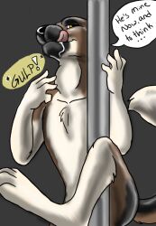 anthro canine consensual german_shepherd human soft throat_bulge vore vore_show