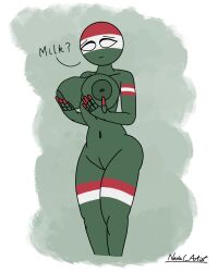 areola areolae big_ass big_breasts big_butt breasts countryhumans countryhumans_girl erect_nipples eyebrows female female_focus female_only genitals hi_res highres huge_breasts human hungary_(countryhumans) large_ass large_breasts looking_at_viewer naked naval_artist_(artist) nipples nude nude_female simple_background solo straight text thick_thighs vagina