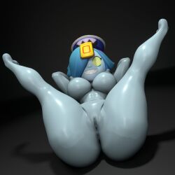 1girls 2024 3d 3d_(artwork) anus ass barefoot big_ass big_breasts big_butt blue_body blue_hair blue_skin brawl_stars breasts colette_(brawl_stars) completely_nude completely_nude_female erect_nipples feet_up female female_only full_body ghost ghost_girl hair_over_one_eye hat inspector_colette long_hair looking_at_viewer lying_on_back mrvector_3d naked naked_female nipples nude nude_female on_back presenting pussy sharp_teeth slim_waist smile solo solo_female spread_legs spreading supercell tagme thick_thighs vagina wide_hips yellow_sclera