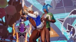 3d_animation animated czad0ra deep_blue_(ffxiv) final_fantasy_xiv gay howling_blade male/male male_only miqo'te retsarra tagme video viera yaoi