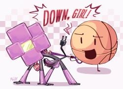 basketball (bfdi) from battle for bfdi by minxluvq