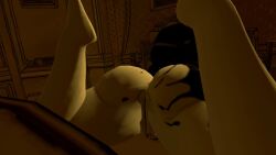 1female 3d 3d_model alice_angel back_view bendy_and_the_dark_revival bendy_and_the_ink_machine black_hair corrupt_angel_(cally3d) cryptiacurves female female_focus female_only fully_naked fully_nude ink ink_on_body joey_drew_studios legs_apart legs_spread legs_up naked naked_female no_bra no_clothes no_clothing no_panties nude nude_female only_female pussy pussy_focus pussy_out pussy_outline pussy_peek sepia sepia_background solo solo_female solo_focus south_shaed south_shaed_(dreams_come_true_studio) susie_campbell twisted_alice view_from_behind viewed_from_behind vr vr_media vrc vrchat vrchat_avatar vrchat_media vrchat_model