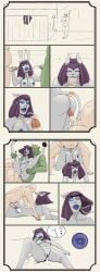 2d comic draenei draenei_female female human_male impregnation interspecies light_skin male monara monster orc orc_male world_of_warcraft x-ray