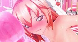 1futa 3d animated areolae ass backsack balls breasts censored curvy dildo erect_nipples erection full-package_futanari futa_only futanari futanari_penetrated gloves hikari_onanie intersex large_ass large_balls large_nipples large_penis masturbation medium_breasts mimia_cute nipples nude orange_hair penis precum precum_drip pussy red_eyes sex solo surprised tagme wide_hips