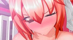 1futa 3d animated artist_request balls blush censored erection futa_only futa_urethral_insertion futanari futanari_penetrated gloves hikari_onanie intersex masturbation pain penis pink_hair precum red_eyes sex solo tagme testicles urethral_insertion wince