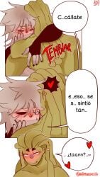 2boys argentina_(countryhumans) brazil_(countryhumans) comic comic_page countryhumans couple cum gay kinky_naty married_couple