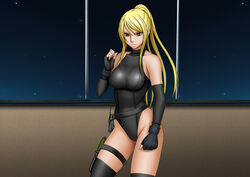 alluring blonde_hair breasts crimson_comics female hair keesha large_breasts leotard long_hair namco nina_williams standing tekken tekken_1 tekken_2 tekken_3 tekken_4 tekken_5_dark_resurrection tekken_blood_vengeance tekken_tag_tournament tekken_tag_tournament_2 tight_clothing