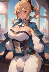 jean gunnhildr from genshin impact by louisjunior
