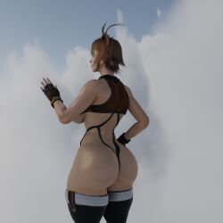 3d 3d_(artwork) big_ass big_breasts big_breasts big_butt blender mgsnak239