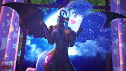 breasts dark_persona friendship_is_magic loveslove my_little_pony nightmare_moon_(mlp) nipples princess_luna_(mlp) tagme vagina