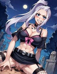 ai_generated crazy crop_top fairy_tail fishnet fucked_by_viewer fucked_by_you garter goth_girl graveyard microskirt mirajane_strauss payop pony_diffusion_xl self_insert sex_with_viewer sex_with_you stockings vaginal_penetration vaginal_sex you you're_fucking_the_character