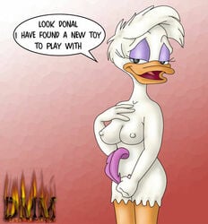 alternate_body_type avian daisy_duck disney duck female nipples nude quack_pack soft_feathers tagme