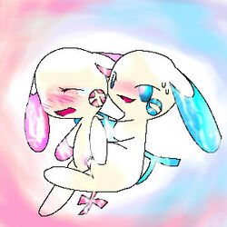 colored female feral fur furry furry_only interspecies male minun nudity penis plusle pokémon_(species) pokemon pokemon_(species) pokemon_rse pussy sex side_view straight vaginal_penetration vulva