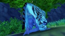 1animal 1girls 3d all_fours bikini blizzard_entertainment cum cum_in_pussy cum_in_pussy cum_inside doggy_style green_hair huge_breasts koikatsu night_elf purple_skin sex thick_thighs tiger tyrande_whisperwind vaginal_penetration vaginal_penetration vaginal_sex voluptuous voluptuous_female warcraft wide_hips world_of_warcraft zassier zoophilia