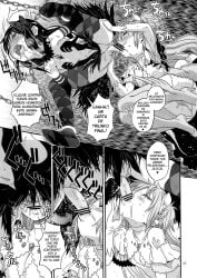 1futa 1girls a-10_(artist) akemi_homura akuma_homura ass ass_focus ass_on_face ass_up black_and_white blowjob censored clothed clothing comic dialogue doujinshi duo edit edited fellatio female from_behind futa_on_female futanari goddess greyscale handjob human human_only licking licking_penis madoka_kaname mahou_shoujo_madoka_magica monochrome mostly_clothed oral oral_sex puella_magi_madoka_magica spanish_text sucking sucking_penis text ultimate_madoka