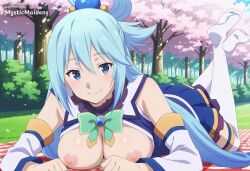 aqua (konosuba) from kono subarashii sekai ni shukufuku wo! by mystic maidens