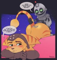 2boys ass clank_(ratchet_and_clank) fury gay gay_domination gay_sex male male_only non-human non-human_only nsfw ratchet_(ratchet_and_clank) ratchet_and_clank skinny tagme tobbywolf toony yaoi