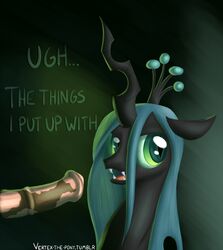 changeling friendship_is_magic hair male my_little_pony penis queen_chrysalis_(mlp) smooth_skin vertex