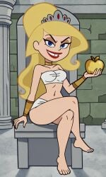 ai_generated ass barefoot bigmic145 blonde_hair breasts eris_(billy_and_mandy) female female_only goddess nai_diffusion solo stable_diffusion the_grim_adventures_of_billy_and_mandy white_skin