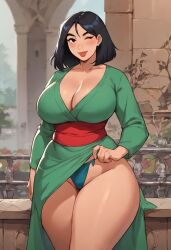 ai_generated big_ass cameltoe disney disney_princess mulan mulan_(1998_film)